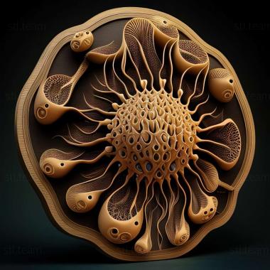 3D model Brochiraja microspinifera (STL)